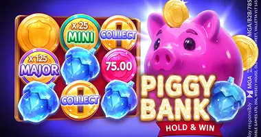 Piggy Bank Hold & Win, uma das slots BGaming com melhor nota
